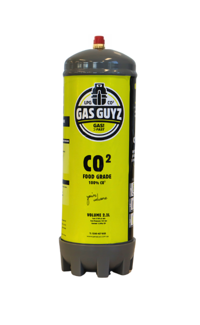 Single 2.2L New Co2 Cylinder inc. Free Recycling